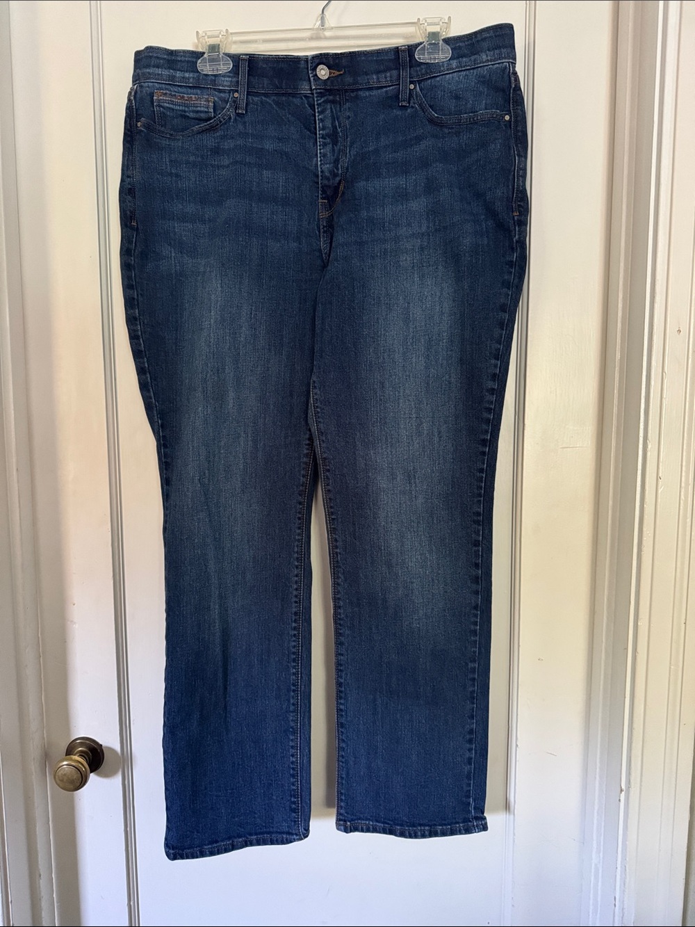 Levi's Women's Dark Blue Straight-Leg Jeans